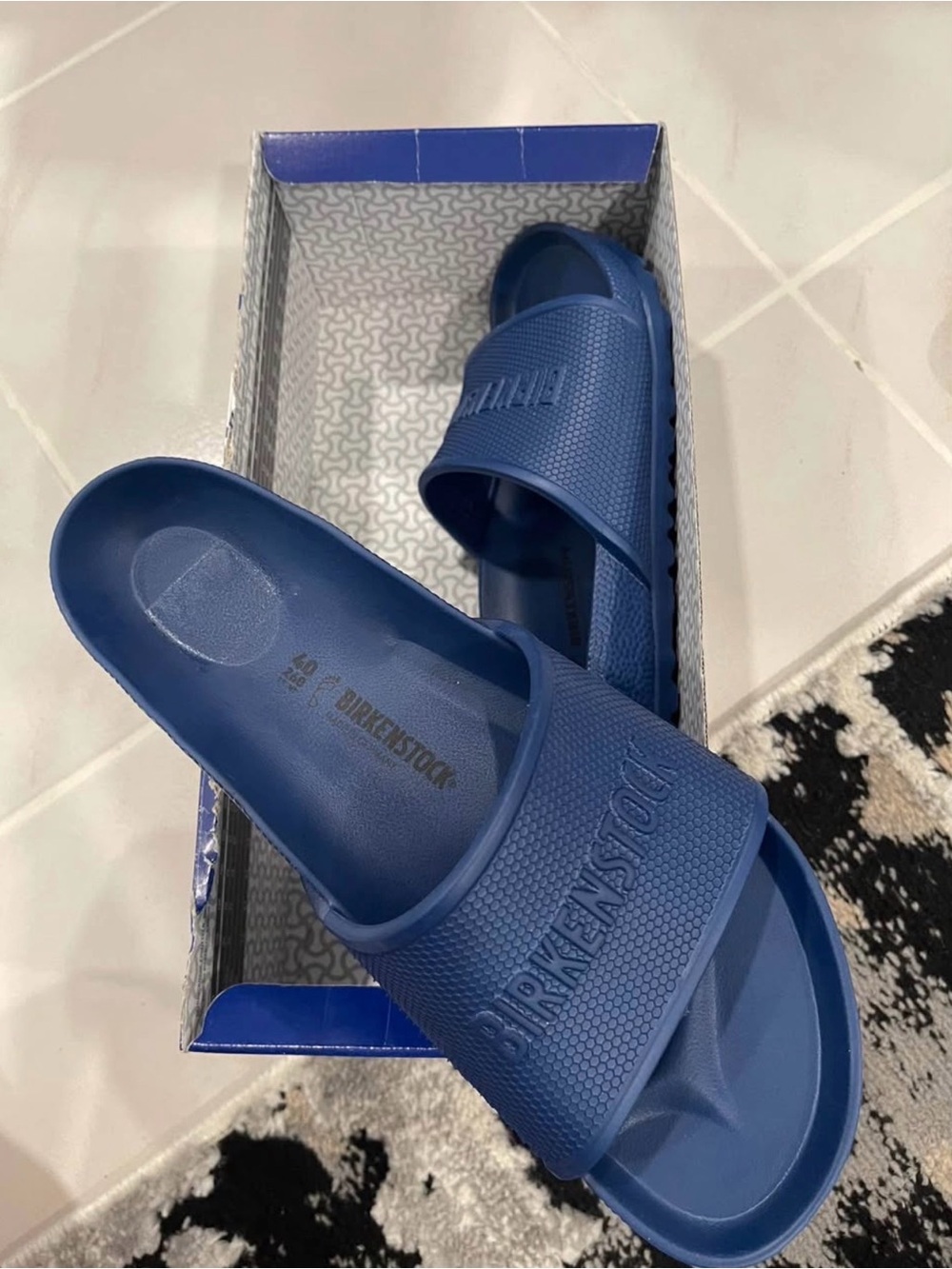 BIRKENSTOCKS Barbados EVA Navy Sandal - Picture 7 of 8